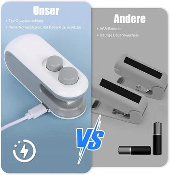 Mini Bag Sealer with Cutter | Portable Kitchen Tool