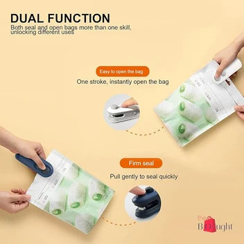Mini Bag Sealer with Cutter | Portable Kitchen Tool