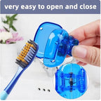 FreshGuard Toothbrush Covers | Hygienic Protective Cases for Home & Travel – Pack of 4