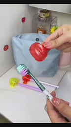 FreshGuard Toothbrush Covers | Hygienic Protective Cases for Home & Travel – Pack of 4