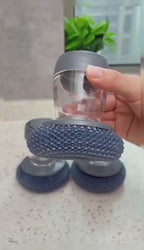 Soap Dispensing Dish Brush | Kitchen Cleaning Tool